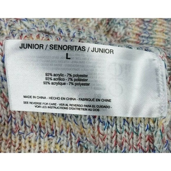 Ella Moss Sz. L Margie Stylish Cable Pattern Design Sweater Tank Top NWT - Picture 6 of 9